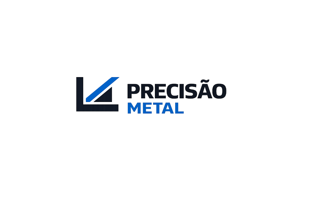 Logotipo Precisão Metal