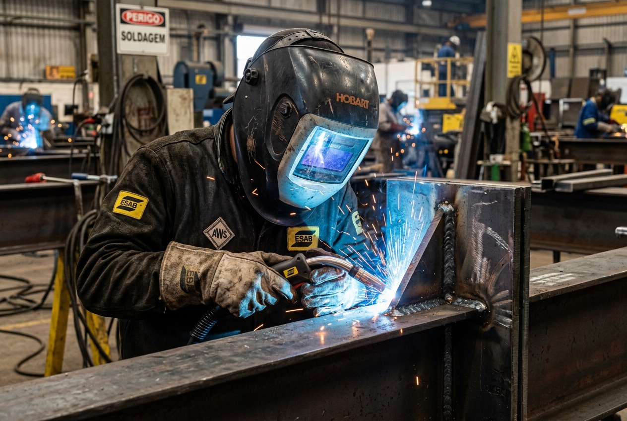 Soldagem Profissional MIG/MAG/TIG de Alta Resistência